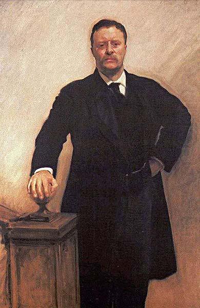 Theodore Roosevelt,, John Singer Sargent